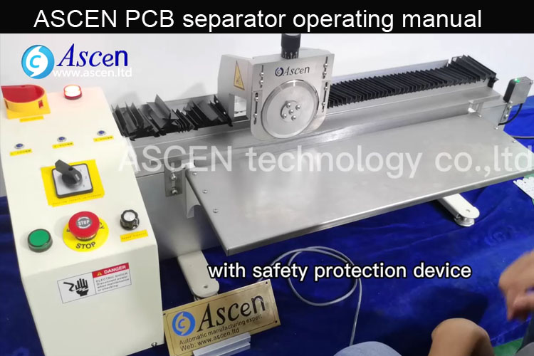 <b>PCB depaneling machine|PCB separator cutting operate manual</b>
