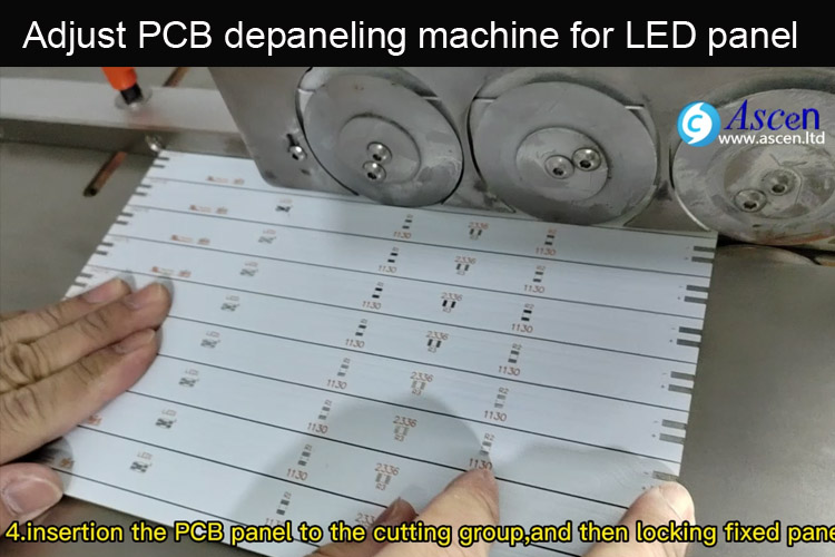 <b>How to adjust PCB depaneling machine for your LED panel strip</b>