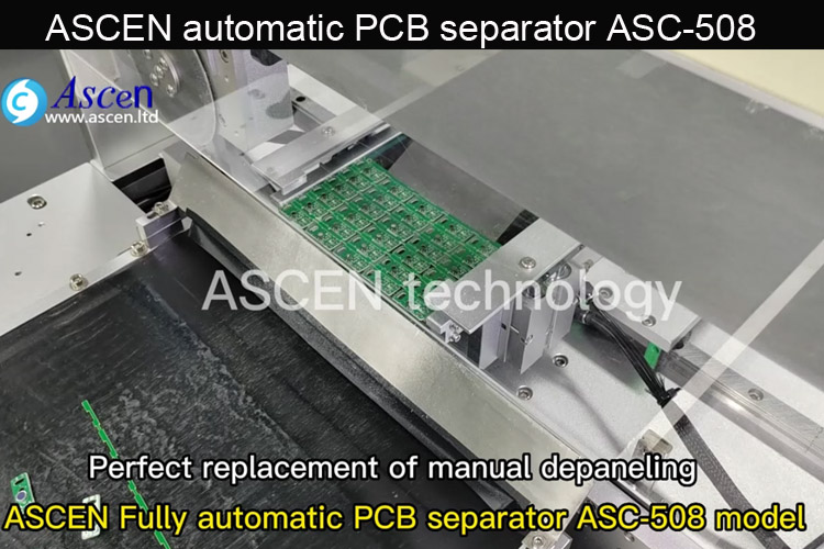<b>automatic depanelization machine of V-scored/PCB depaneling equipment</b>