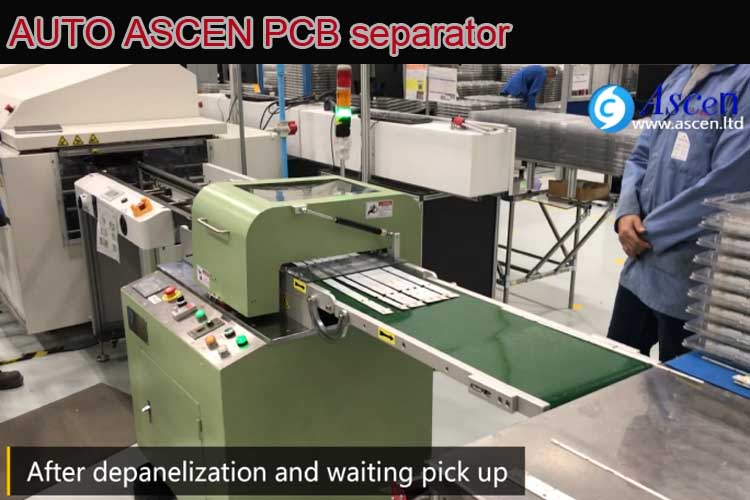 online PCB separator/depaneling equipment