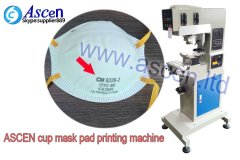 <b>N95 respirator pad printing machine for cup mask and 3M respirator</b>